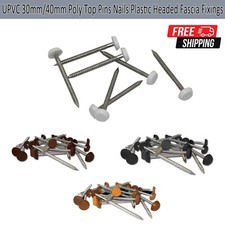 UPVC 30mm/40mm Poly Top Pins
