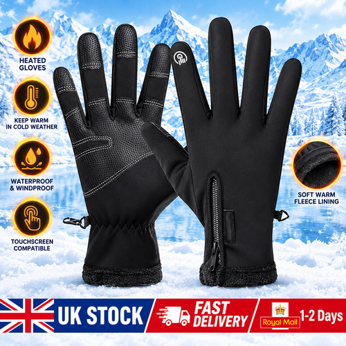 Heated work gloves modes - heated,