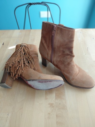 Christian louboutin tan tassle - louboutin,