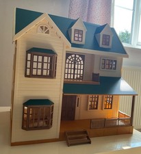 Sylvanian Families House On The Hill / Hilltop Manor / Oakwood Manor, BOX & MINI