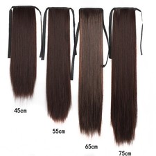 Sleek Synthetic Straight Hair