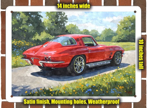 Metal sign 1964 chevrolet - metal,