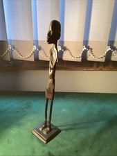 VINTAGE TALL AFRICAN TRIBAL