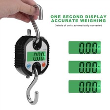 ㄧ150KG Crane Scale LCD Digital Electronic Hook Hanging Weight For Sheep