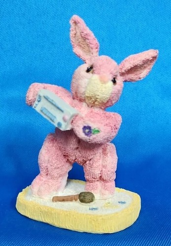 Bunny rabbit pink - pink, accordion