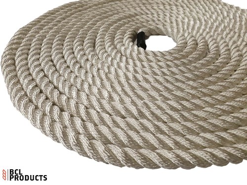 20mm white nylon rope strand - 20mm,
