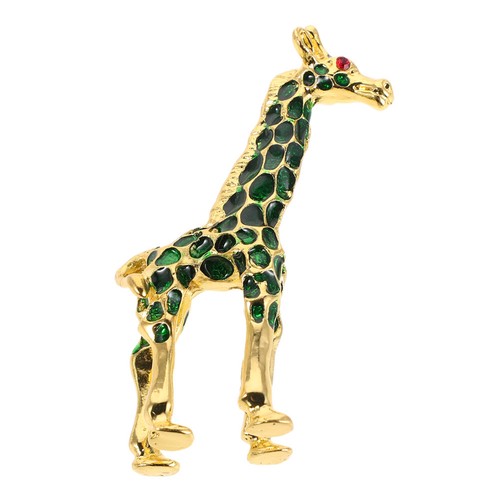Miniature metal giraffe - metal,