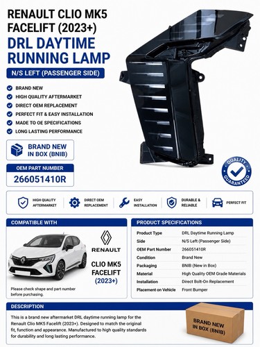 New bnib renault - clio, mk5