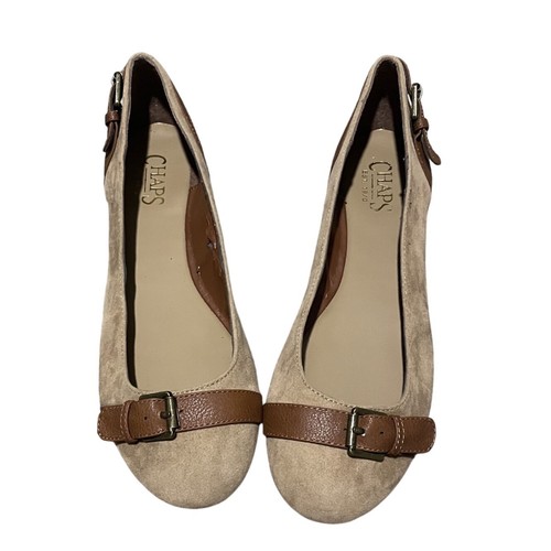 Chaps womens tan - chaps, suede