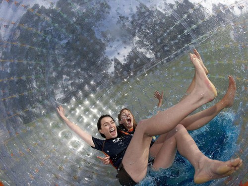 Aqua zorb ball zorbing - aqua,