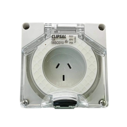 Clipsal socket outlet 10a - clipsal,