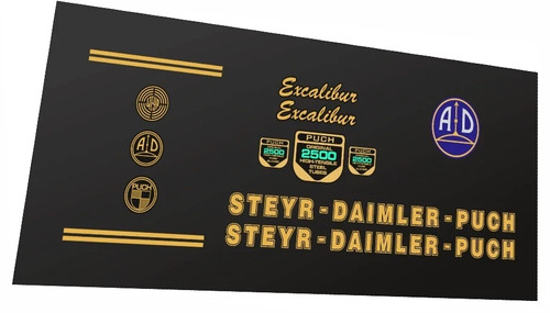 Steyr daimler puch - steyr-daimler-puch, excalibur