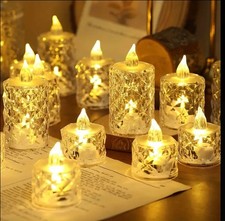 LED Candle Flameless Tea Light Flickering Lights Wedding Christmas Home Decor
