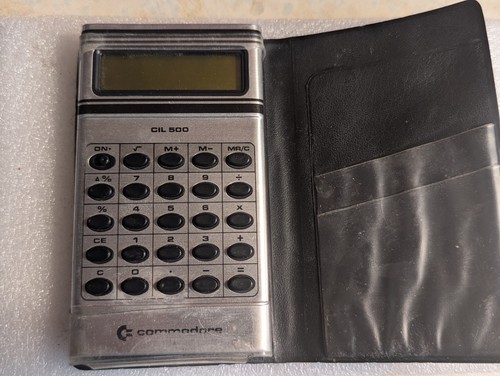 Commodore cil 500 calculator - calculator,