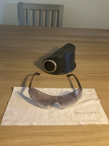 Vtg bvlgari 6061 - 6061-b, shield