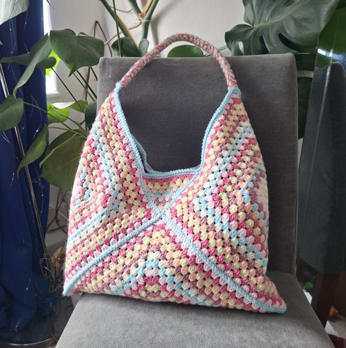 Handmade crocheted multicolour - handmade,