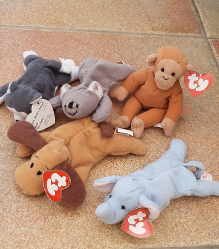 Mcdonalds beanie babies - mcdonalds, ty
