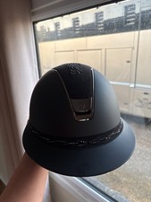 Samshield 2.0 Miss Shield matte helmet with crystals MEDIUM SHELL  with hat bag