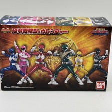 SHODO SUPER Kyoryu Sentai Zyuranger Action Figure Set Of 6 Premium Bandai JP