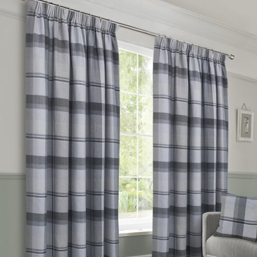 Braemar grey multi tartan - multi,