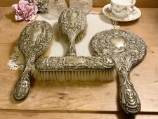 Vintage Dressing Brush Set -
