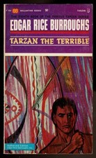 TARZAN THE TERRIBLE by Burroughs, Edgar Rice. 1963 1st ed.