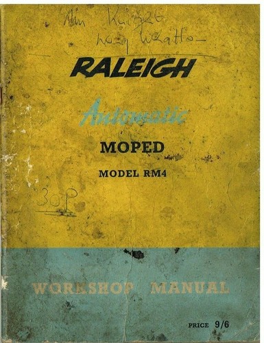 Raleigh automatic moped - automatic, model