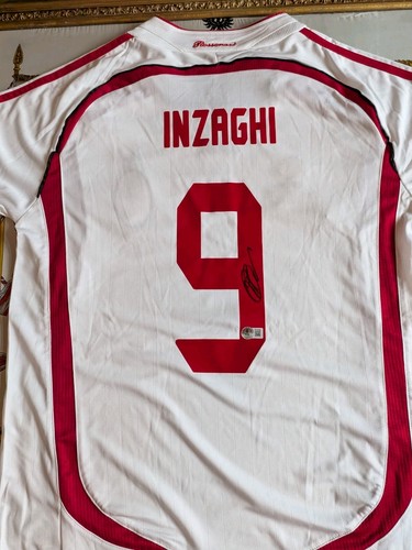 Filippo inzaghi autographed - filippo,