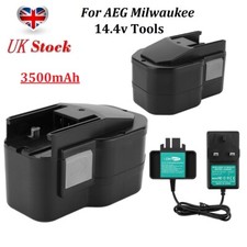 For AEG Milwaukee 48-11-1000 48-11-1024 PAS14.4 PCG14.4 14.4V Battery / Charger 