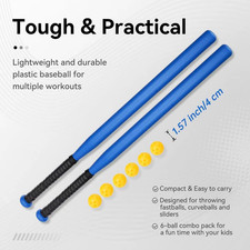 Hikeen 13 Pcs Baseball Bat Set