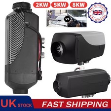 12V 24V 2KW 5KW 8KW Diesel Air Heater Bluetooth LCD Thermostat Caravan Motorhome