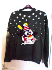 cedar wood state  duck cristmas jumper large  good cond
