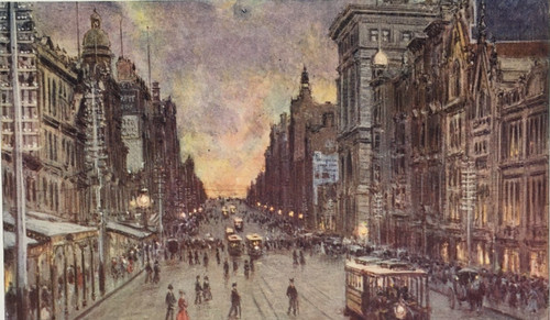 Colins street melbourne in - melbourne,