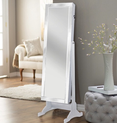 Glam cheval mirror - mirror, jewelry