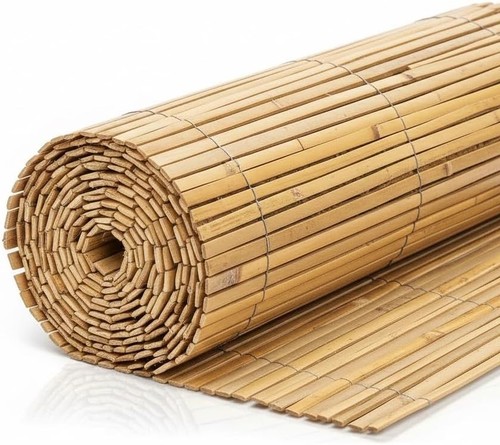 Bamboo slat fence screen - slat,