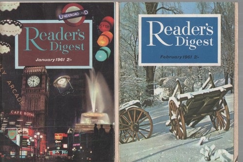Reader digest magazines - 12, reader's