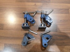 Vintage Record No 130 Cramp Heads x 2 Complete Pairs