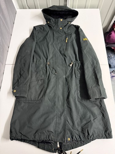 Ladies barbour wax parka - barbour,