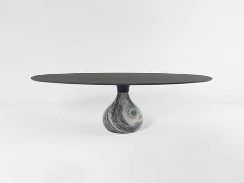 Roche bobois aqua oval dining - bobois,