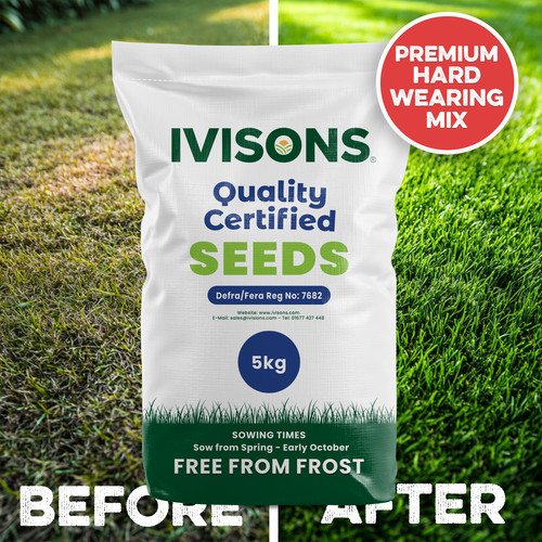 5kg grass seed - 5kg, lawn