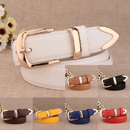 Women leather trouser belt - women,