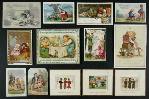 Victorian edwardian cards - edwardian,