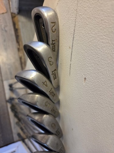 Vintage golf clubs lynx - vintage,