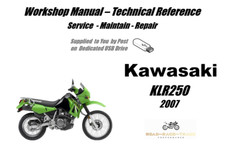 Kawasaki  KLR250 KLR 250