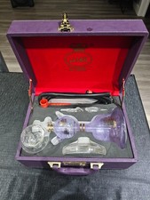  Al Fakher glass HOOKAH with leather case in excellent condition 