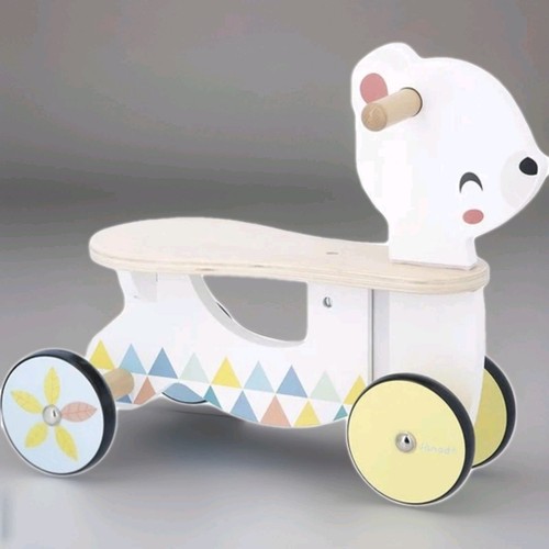 Janod wooden ride on bear - -, ride-on