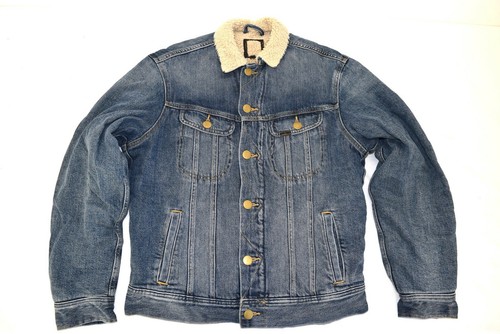 Lee jacket mens sherpa - , denim