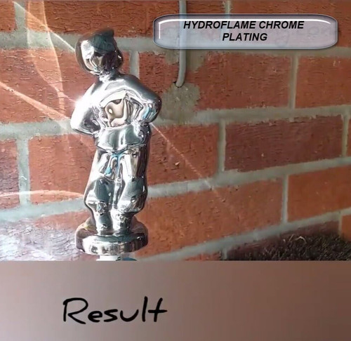 Hydroflame chrome brush - brush, paint