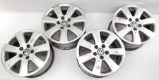 Set of Alloy Wheel Rims 16" 5x112 06-10 VW Passat B6 Audi A4 A6 - 3C0 601 025 AE