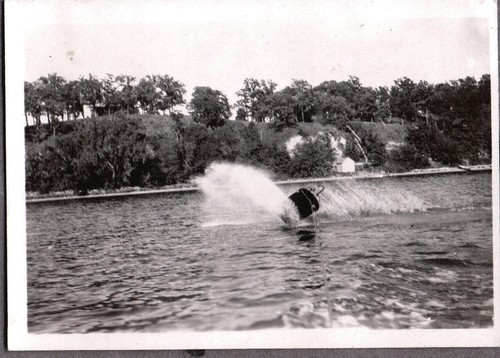 Vintage photograph boat water - vintage,